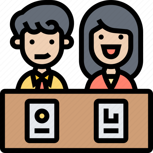 Consultant, advice, judges, interview, committees icon - Download on Iconfinder