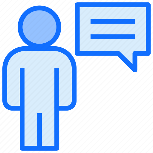 User, chat, message, conversation icon - Download on Iconfinder