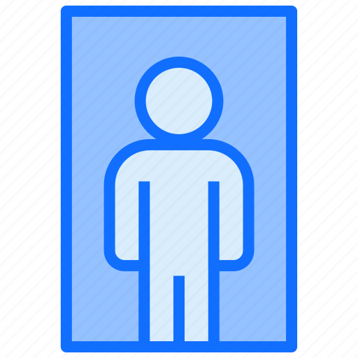 Door, person, human, user icon - Download on Iconfinder