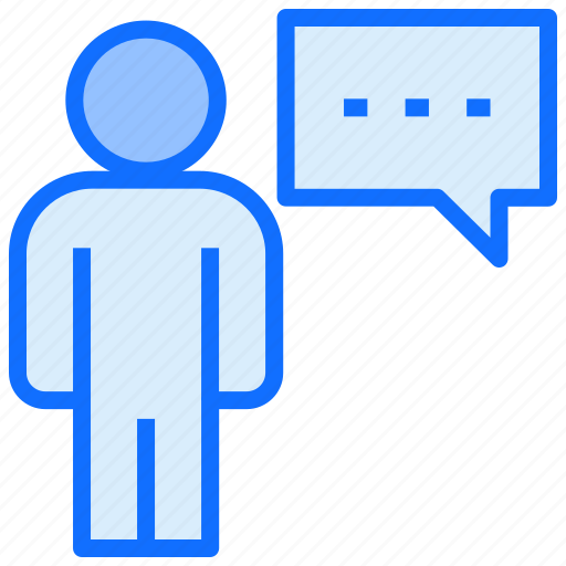 Conversation, message, user, comment icon - Download on Iconfinder