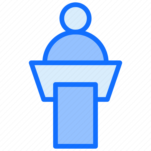 User, man, person, speech icon - Download on Iconfinder