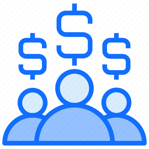 People, group, user, team, dollar icon - Download on Iconfinder