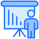 user, analytics, board, graph, presentation