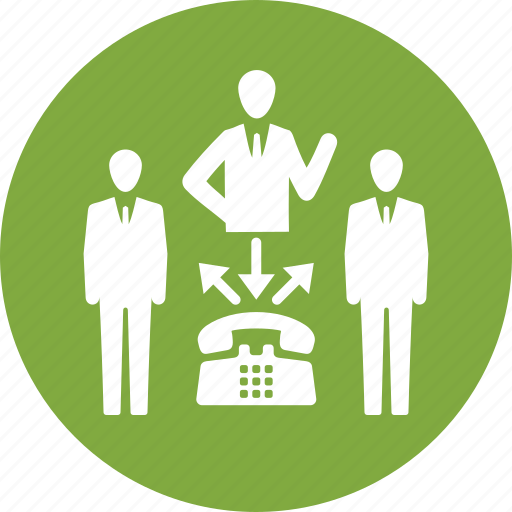 Businessman, communication, conference call, teamwork icon - Download on Iconfinder