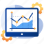 business report, online data analytics, infographic, statistics, business chart 