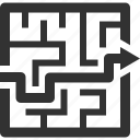 labyrinth, maze, strategy