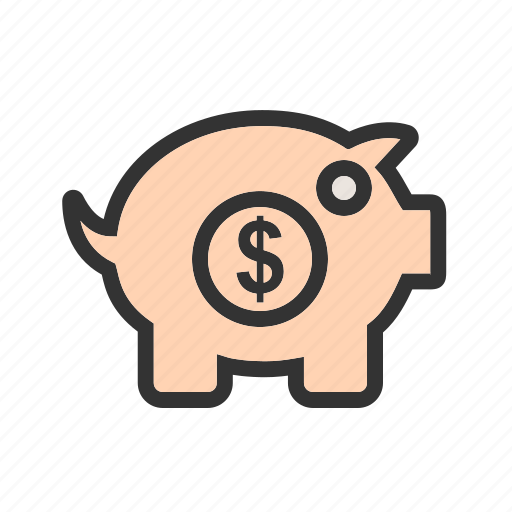 Bank, coin, currency, money, piggy, saving, savings icon - Download on Iconfinder