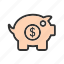 bank, coin, currency, money, piggy, saving, savings 
