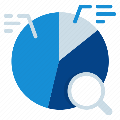 Analysis, data, chart, analytics, statistics, magnifier, stats icon - Download on Iconfinder