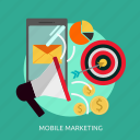 business, marketing, mobile, online, target 