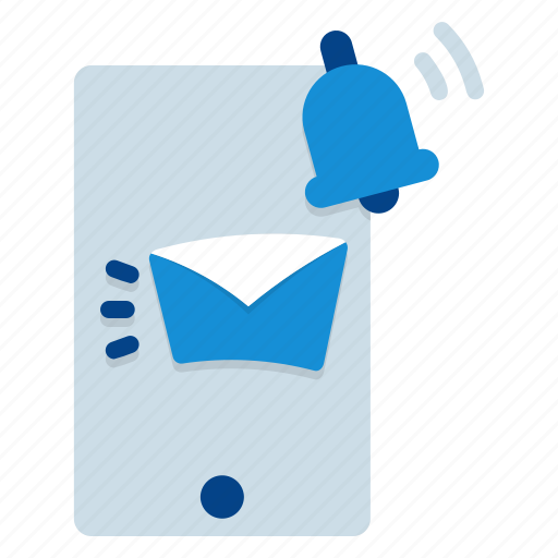Mobile, notification, alert, email, mailing, mails, smarphone icon - Download on Iconfinder