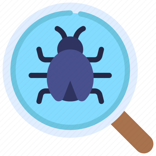 Bug, search, corporate, squash, bugs, errors icon - Download on Iconfinder