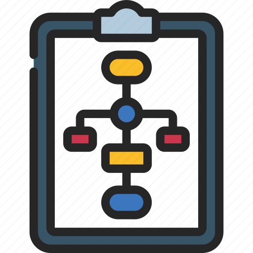 Flowchart, document, file, paper, chart icon - Download on Iconfinder