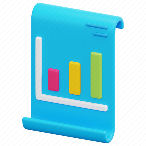 Business, report, model, file, chart, analysis, 3d icon - Download on Iconfinder