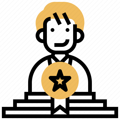 Achievement, award, employee, outstanding, success icon - Download on Iconfinder