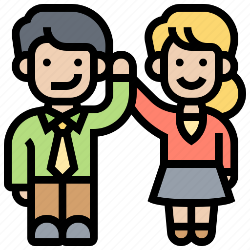 Collaboration, colleague, coworkers, partners, teamwork icon - Download on Iconfinder