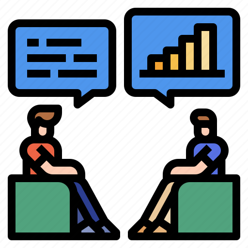 Psychology, meeting, analytic, detail, talking icon - Download on Iconfinder