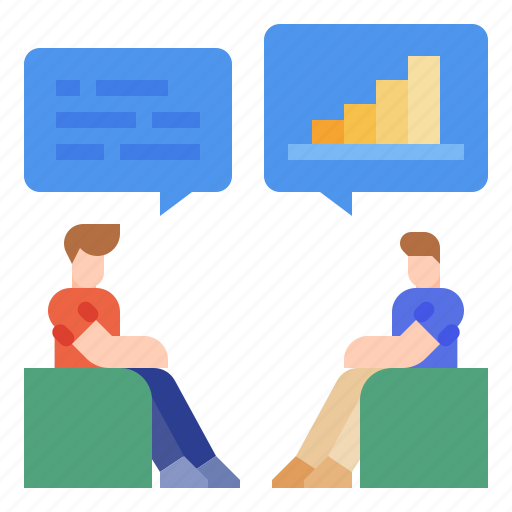 Psychology, meeting, analytic, detail, talking icon - Download on Iconfinder