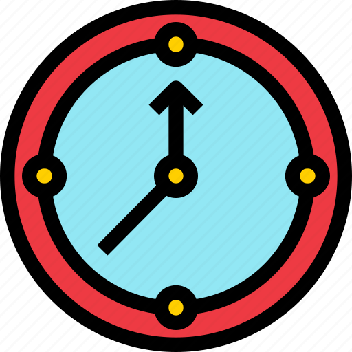 Clock, hour, minutes, object, time, watch icon - Download on Iconfinder