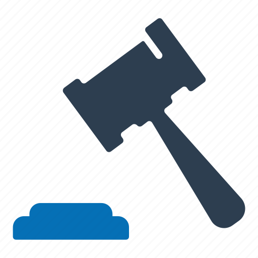 Auction, gavel, law icon - Download on Iconfinder