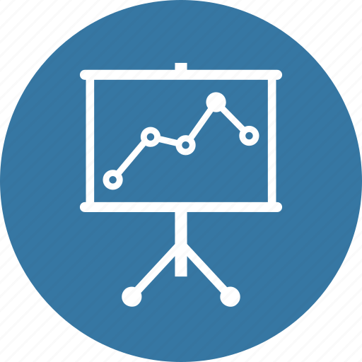 Analytics, board, graph, presentation, statistics icon - Download on Iconfinder