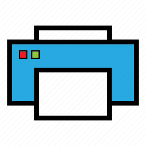 Document, paper, print, printer icon - Download on Iconfinder