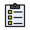 clipboard, list, business, office, records