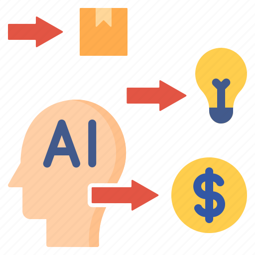 Ai, process, ideas, strategy, artificial intelligence, business planning icon - Download on Iconfinder