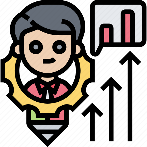 Business, consultant, increasing, profit, management icon - Download on Iconfinder
