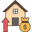 loan, house, value, increase, asset 