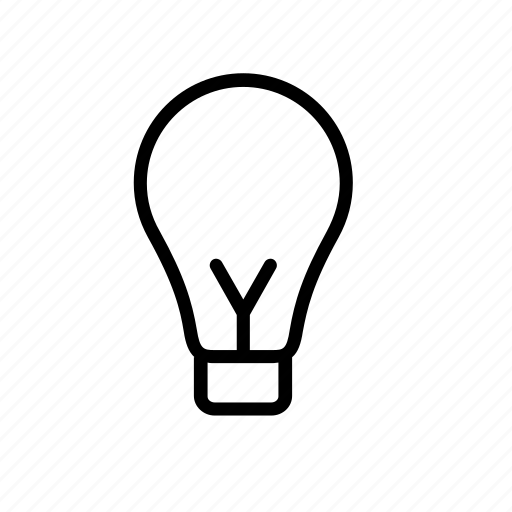 Bulb, idea, light, lightbulb icon - Download on Iconfinder