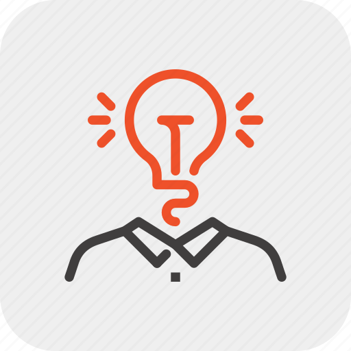 Brainstorming, bulb, business, idea, imagination, light, solution icon - Download on Iconfinder
