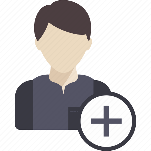 Avatar, businessman, man, people, user, business, plus icon - Download on Iconfinder