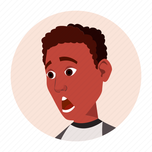African, black, expression, face, man, people icon - Download on Iconfinder