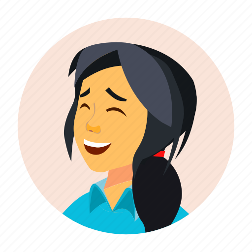 China, emotion, expression, face, japan, people, woman icon - Download on Iconfinder