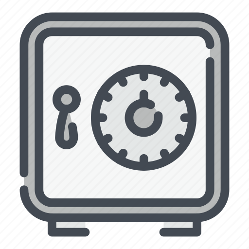 Bank, safe, strongbox, protection icon - Download on Iconfinder