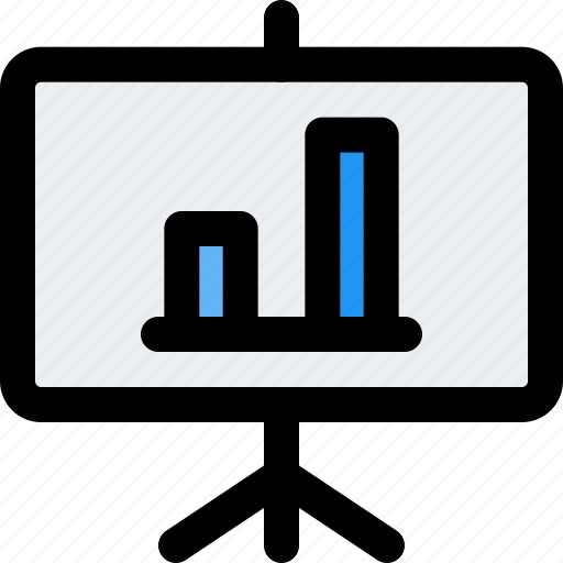 Bar, chart, presentation, business, performance icon - Download on Iconfinder