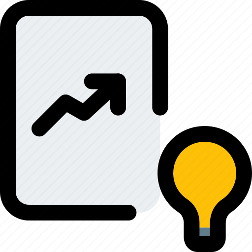 Chart, lamp, analytics, business icon - Download on Iconfinder