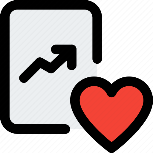 Chart, paper, love, business icon - Download on Iconfinder