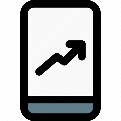 Mobile, chart, business, analytics icon - Download on Iconfinder