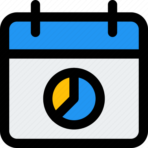 Pie, chart, calendar, business, performance icon - Download on Iconfinder