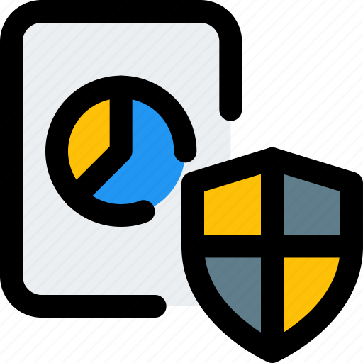 Pie, chart, shield, business, performance icon - Download on Iconfinder