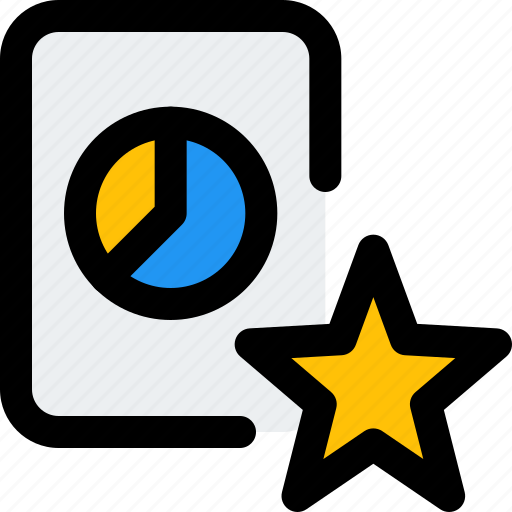 Pie, chart, star, business, performance icon - Download on Iconfinder