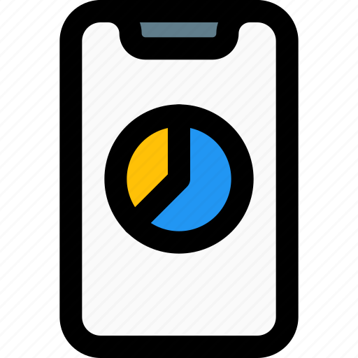 Pie, chart, smartphone, business icon - Download on Iconfinder