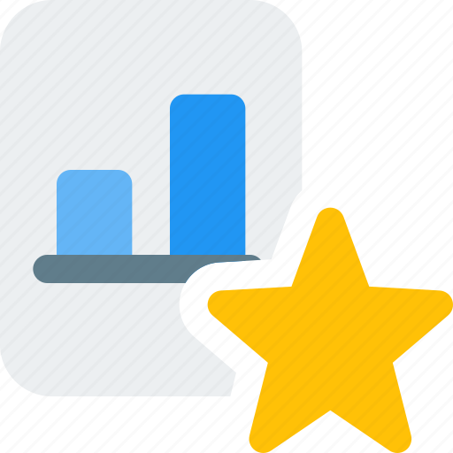 Bar, chart, star, business icon - Download on Iconfinder