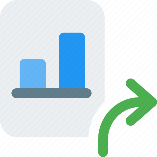 Bar, chart, turn, right, business icon - Download on Iconfinder