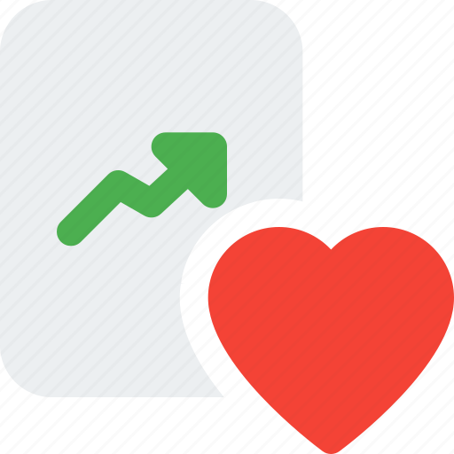 Chart, paper, business, heart icon - Download on Iconfinder