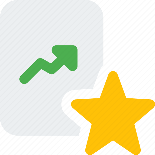 Chart, paper, star, business, performance icon - Download on Iconfinder