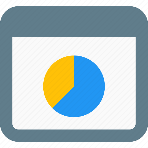 Pie, chart, browser, business, performance icon - Download on Iconfinder