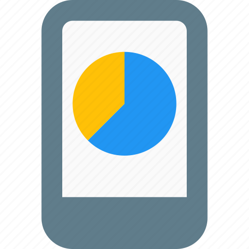 Pie, chart, mobile, business icon - Download on Iconfinder